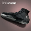 Load image into Gallery viewer, All black wrestling shoes