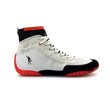 Load image into Gallery viewer, Red White Wrestling Shoes